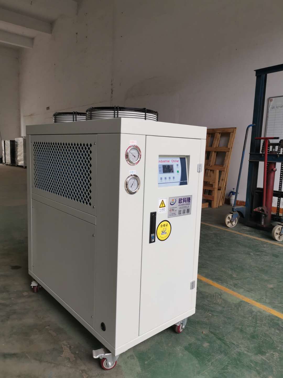 深圳注塑冷水機(jī)實例